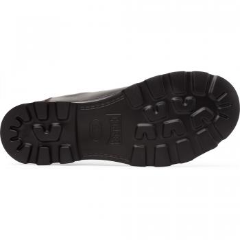 Camper Brutus Men's Black Smooth Leather Formal Shoes - Size 44
