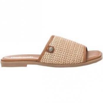 Sandalia de mujer Refresh 171956 Taupe con suela cómoda y elegante