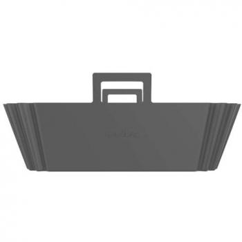 Pack 2 Moldes de Silicona Circulares para Airfryer Cecofry TwinBucket, Libre de BPA, Reutilizables, Temperatura -40°C a +250°C, 22,5x13x8,6