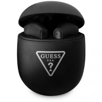 Auriculares TWS Guess Triangle Logo GUTWST82TRK - Negro