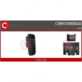 Interruptor de elevalunas CASCO CWR72055GS con función de ventana eléctrica