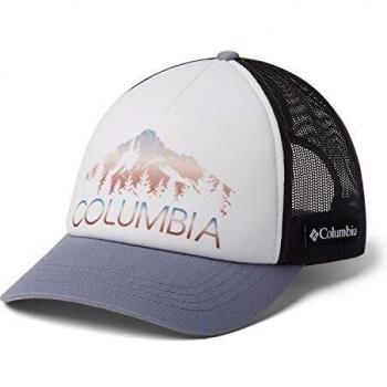 Columbia W II Mesh Gorra para Mujer, Blanco/Gris