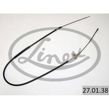 Cable de freno de estacionamiento LINEX 27.01.38 Izquierda
