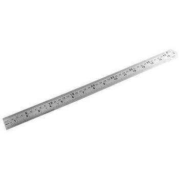 Acero Inoxidable Doble Cara Recto Regla 40cm 40.6cm