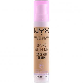 NYX Professional Makeup Bare With Me Concealer Serum Hydrating Concealer 2-in-1 Shade 07 Medium 9.6 ml