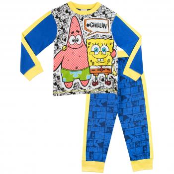 SpongeBob Squarepants Pijamas para Niños Bob Esponja Multicolor 4-5 Años