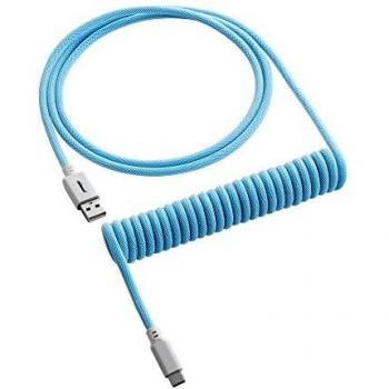 CableMod compatible Classic Coiled Keyboard Cable USB-C zu USB Typ A,, Blueberry Cheesecake