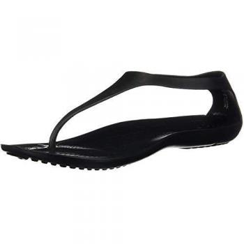 Crocs Sexi Flip Women, Sandalias Mujer, Negro