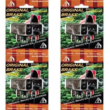 F1 Performance Disc Brake Pads / DiscoBrakes 4 Pares Shimano Deore 525 Semi Metalicas