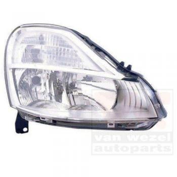 Faro Delantero Van Wezel 4367962 con Luz Halógena y Ajuste Preciso