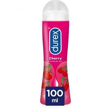 Durex Lubricante Sabor y Aroma Cereza de Base Agua - 100 ml