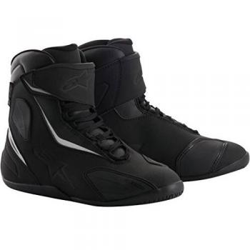 Alpinestars Fastback 2 Drystar Waterproof Motorcycle Shoes - Black (Size 46)