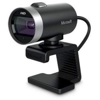 Cámara Web Microsoft LifeCam Cinema HD con Micrófono Incorporado y Resolución de 1 MP