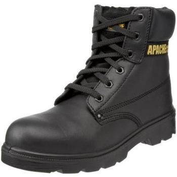 Sterling Safetywear AP300 Size 12 - Botas de cuero para hombre, color negro, talla 47