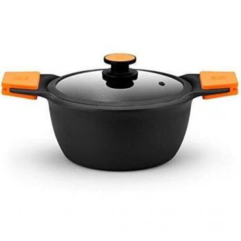 Cacerola Alta Efficient Plus de Aluminio Fundido 24 CM para Inducción BRA