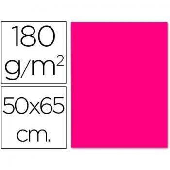Cartulinas Grandes 50x65 Fucsia Rosa vivo Pack 25 hojas