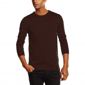 SELECTED HOMME Shdtower Merino Crew Neck Noos, Suéter para Hombre, Rojo