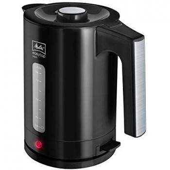 Hervidor de Agua Eléctrico Melitta Easy Top Aqua 1.7L 2400W Negro/Acerado