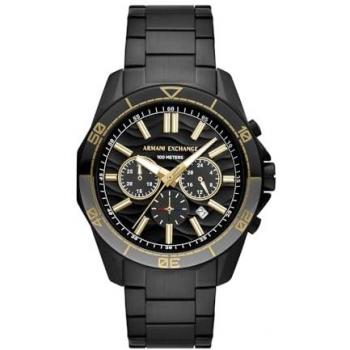 Reloj de hombre Armani Exchange AX1963 cronógrafo de acero negro