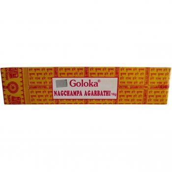 Find Something Different Goloka Nag Champa incienso caja, bambú, multicolor