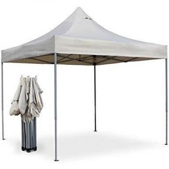 Cenador Plegable Premium 3x3m Apertus Arena - Toldo Pop-Up de Jardín