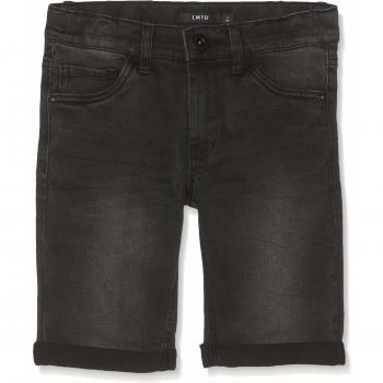 Name IT NOS Nlmshaun Dnmtamos 7152 Long Shorts Noos, Pantalones Cortos para Niños, Negro Black Denim, 170