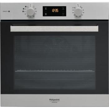 Horno Eléctrico de Incasso Hotpoint FA3S 844 P IX HA - 71 Litros, Clase A+, Acero Inoxidable, Multifuncción con Programa Pirolítico y Vapor