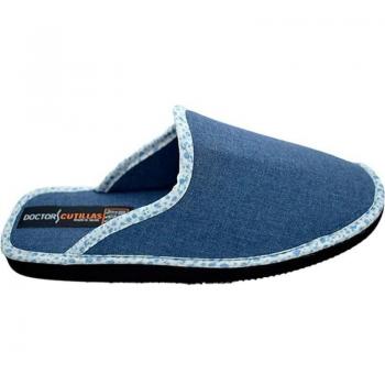 Calzado de casa de Mujer D`CUTILLAS PANTUFLAS DOCTOR CUTILLAS 24505 LIGERA Y FRESCA AZUL (41)