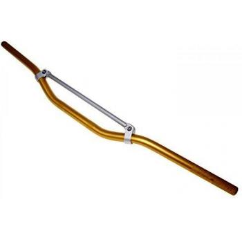 Motocross Handlebar Aluminio with Brace Oro 22 mm 810 mm