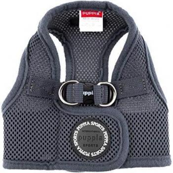 Puppia Soft Vest Harness B, Small, Grey
