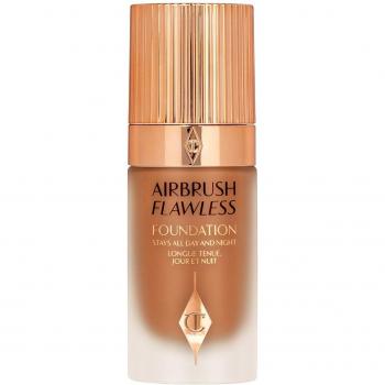 Charlotte Tilbury Airbrush Flawless Foundation - 14 Warm, Full Coverage, Longwear, 30ml