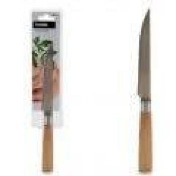 BigBuy Home S3606176 Cuchillo Acero Inoxidable, Nickel