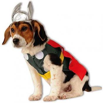 Rubies Thor Perro de Mascota Disfraz Super héroe Disfraz de cómic de los Animales Nuevas