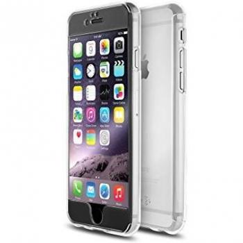 QDOS 76S3621-CL - Funda y protector de pantalla para Apple iPhone 6/6S, transparente