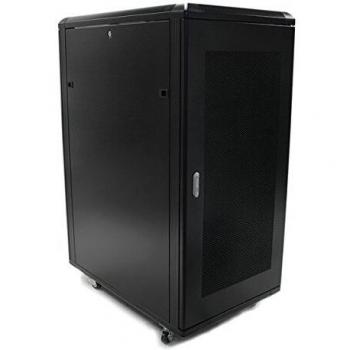 StarTech RK2536BKF 36in Knock-Down Server Rack Cabinet with Casters