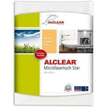 Alclear 950006w Star - Paño de microfibra para manchas de cal