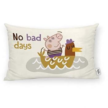 Funda de Cojín Decorativa 100% Algodón No Bad Days C 30x50cm Multicolor Suave