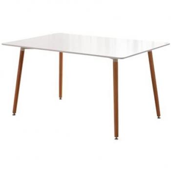 Mesa Nórdica de Comedor o Cocina Viken 120cm Blanca