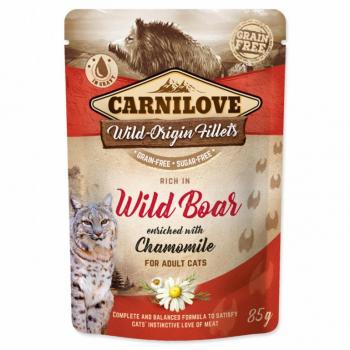 Carnilove Gatos Jabalí Grain Free Sobres 24 x 85 gr