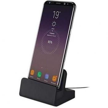 Base de Carga USB 3.1 Tipo-C para Escritorio - Negro