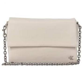Calvin Klein Cream Shoulder Bag for Stylish Fashionistas, Beige, Size: ONE SIZE