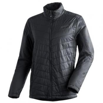Maier Sports Men's Peyor 3-in-1 Jacket - Black - Size 50 - Waterproof and Windproof with Zipper Pockets and Hood