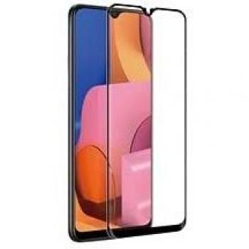 Protector de pantalla curvo antiarañazos negro transparente para Samsung Galaxy A21s