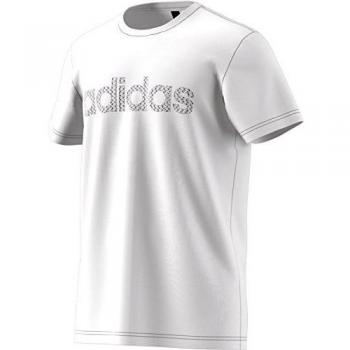 adidas Linear Knitted Camiseta, Hombre, Blanco, M