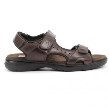 Fluchos - Sandalias de hombre F1201 42 Marrón