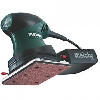 Metabo FSR 200 Intec Lijadora Orbital para Madera 200W 114x102mm 26000 RPM 22000 OPM con Maletín Profesional