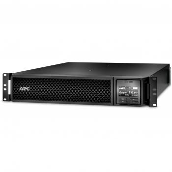 APC Smart-UPS SRT - Sistema de Alimentación Ininterrumpida (SAI) 3000VA, Doble Conversión en Línea, con Tarjeta de Red y Consola LCD Multifunción, incluye (8) IEC C13 y (2) IEC C19 - Modelo SRT3000RMXLI-NC