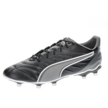Botas de Fútbol Puma King Pro FG/AG para Césped Artificial, Color Negro, Talla 40