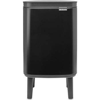 Cubo de Basura Brabantia Negro Mate 4L - Ahorra Espacio