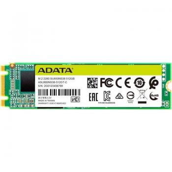 ADATA Ultimate SU650 512GB M.2 2280 SATA 3D NAND Solid State Drive (SSD) with Read Up to 550MB/s, Write Up to 500MB/s, and a 3-Year Warranty
